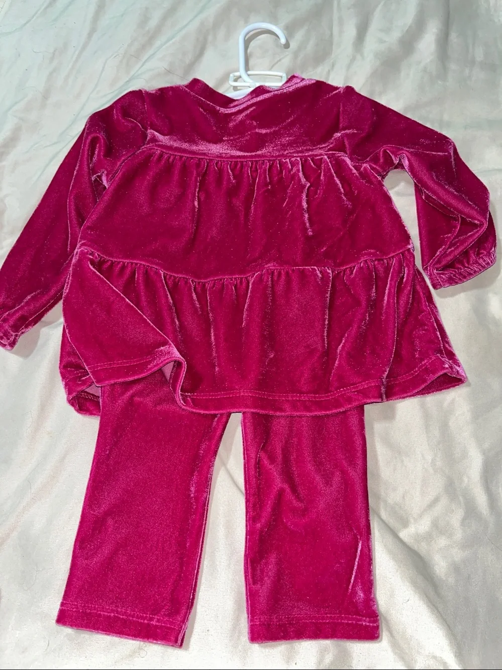 2pc CREWCUTS Velour Matching Outfit